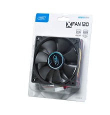 PC Case Fan Deepcool XFAN120, 120x120x25mm, 23.7db, 43.56CFM, 1300RPM, Hydro Bearing