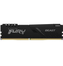 .8GB DDR4-3200MHz  Kingston FURY Beast (KF432C16BB/8), CL16-18-18, 1.35V, Intel XMP 2.0, Black