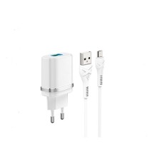 Wall Charger XPower, 1USB, Fast Charge QC3.0, White