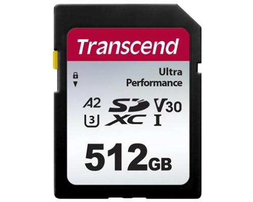 .512GB SDXC Card (Class 10)  UHS-I, U3, Transcend 340S  