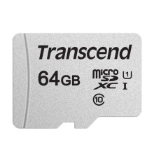 .64GB MicroSD (Class 10) UHS-I (U1), Transcend 