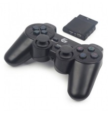 Wireless Gamepad GMB JPD-WDV-01, 4 axes D-Pad, 2 mini joysticks, 12 buttons, 2xAA, Dual vibration