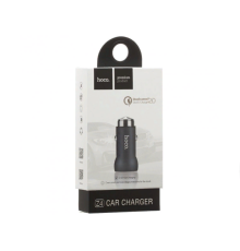 Car Charger Hoco, QC2.0, Z4, Black