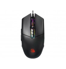 Gaming Mouse Bloody P91s, 50-8000 dpi, 8 buttons, 150IPS, 25G, 94g, Ambidextrous, Programmable, X“Glide, RGB, 1.8m, USB, Black