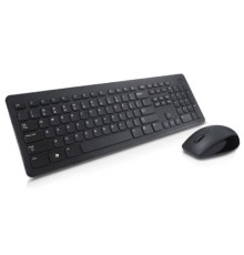 Wireless Keyboard & Mouse Dell KM7120W, Multimedia Keys, 2.4Ghz/BT, Russian, Titan Grey