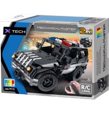 8026, XTech Bricks: 2in1, Police Car, R/C 4CH, 355 pcs