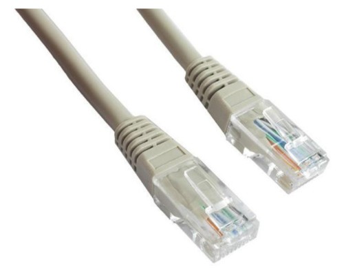 0.25m, FTP Patch Cord  Gray, PP22-0.25M, Cat.5E, Cablexpert, molded strain relief 50u