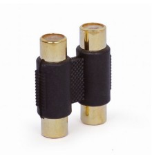 Audio adapter RCA (F) to RCA (F) Double coupler, Cablexpert A-2RCAFF-01
