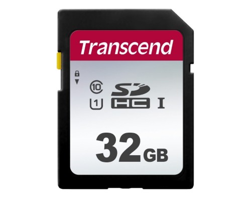 .32GB  SDHC Card (Class 10) UHS-I, U1, Transcend 300S  