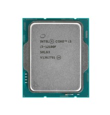 CPU Intel Core i3-12100F 3.3-4.3GHz (4P+0E/8T,12MB, S1700, 10nm, No Integ, Graphics, 58W) Tray