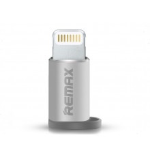 Adapter Remax Micro-USB to Lightning, Silver