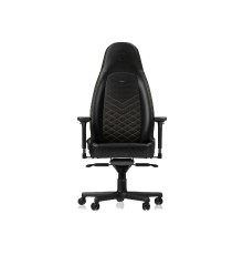Gaming Chair Noble Icon NBL-ICN-PU-GOL Black/Gold, User max load up to 150kg / height 165-190cm