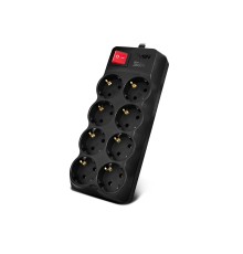 Surge Protector    8 Sockets,  1.8m, Sven 