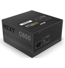 Power Supply ATX 650W NZXT C650, 80+ Gold, 120 mm fan, Zero RPM Fan mode, Active PFC, Full Modular
