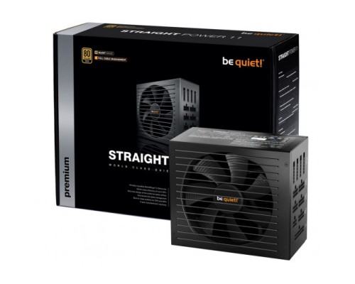 Power Supply ATX 850W be quiet! STRAIGHT POWER 11, 80+ Gold, 135mm fan, LLC+SR+DC/DC, Full Modular