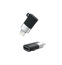 Adapter XO Micro-USB to Lightning, NB149B, Black