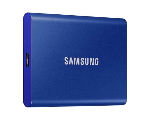 1.0TB Samsung Portable SSD T7 Blue, USB-C 3.1 (85x57x8mm, 58g, R/W:1050/1000MB/s)