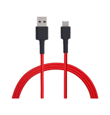 Type-C Cable Xiaomi, Braided, 1M, Red