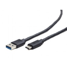 Cable  Type-C /USB2.0, AM/CM, 1.8 m, Cablexpert Black, CCB-mUSB2B-AMCM-6