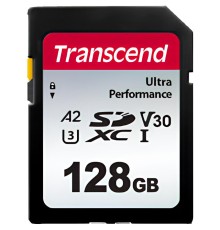128GB SDXC Card (Class 10)  UHS-I, U3, Transcend 340S  