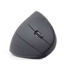 Wireless Mouse Gembird MUSW-ERGO-01, Optical, 800-1600 dpi, 6 buttons, Ergonomic, 1xAA, Black
