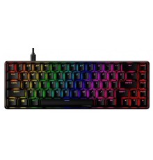 Gaming Keyboard HyperX Alloy Origins 65, Mechanical, TKL, Aluminum body, Red SW, RGB, PBT keys, USB