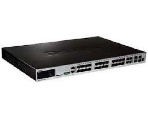 24-ports SFP L2+ D-Link DGS-3420-28SC Stackable Management Switch with 4 Combo /SFP and 4-ports SFP 