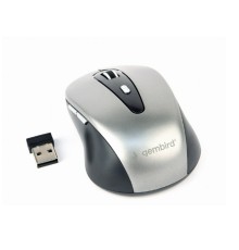 Wireless Mouse Gembird MUSW-6B-01, Optical, 800-1600 dpi, 6 buttons, Ambidextrous, 2xAAA, Black