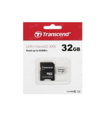 .32GB MicroSD (Class 10) UHS-I (U1), Transcend 