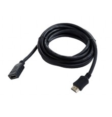 Cable HDMI male to HDMI female 1.8m  Cablexpert  male-female, V1.4, Black, CC-HDMI4X-6
