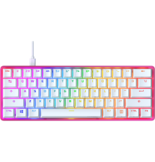 Gaming Keyboard HyperX Alloy Origins 60, Mechanical, TKL, Steel frame, Onboard memory,RGB, Pink, USB