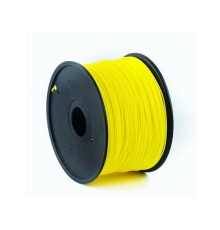 ABS 1.75 mm,  Fluorescent Yellow Filament, 1 kg, Gembird, 3DP-ABS1.75-01-FY
