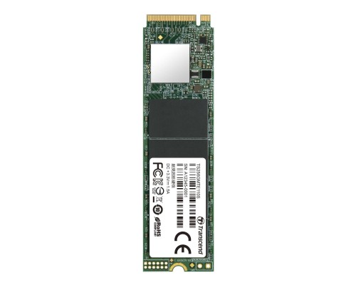 .M.2 NVMe SSD     256GB Transcend 110S [PCIe 3.0 x4, R/W:1600/1100MB/s, 90/250K IOPS, 100TBW, 3DTLC]