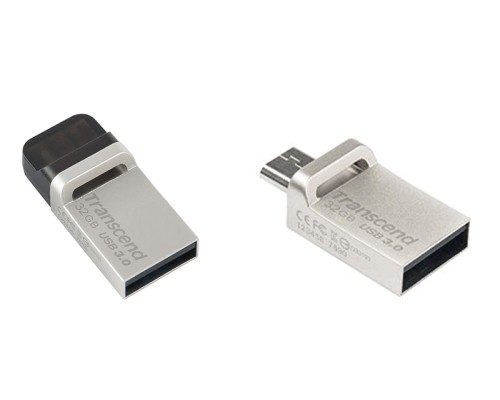  32GB USB3.1/Micro-USB Flash Drive Transcend 