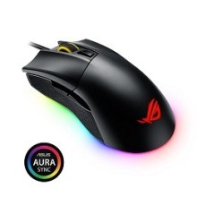 Gaming Mouse Asus ROG Gladius II, Optical, 100-12000 dpi, 6 Buttons, Ergonomic, RGB, USB
