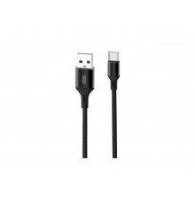 Micro-USB Cable XO, Braided NB143, 2M, Black