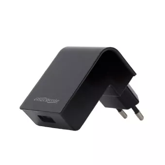 Universal USB charger, Out:1 USB * 5V / 2.1A, In: Schuko CEE 7/4, Black, EG-UC2A-02