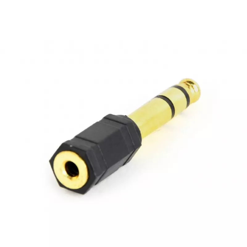 Audio adapter 6.35 mm jack to 3-pin*3.5 mm socket, Cablexpert A-6.35M-3.5F