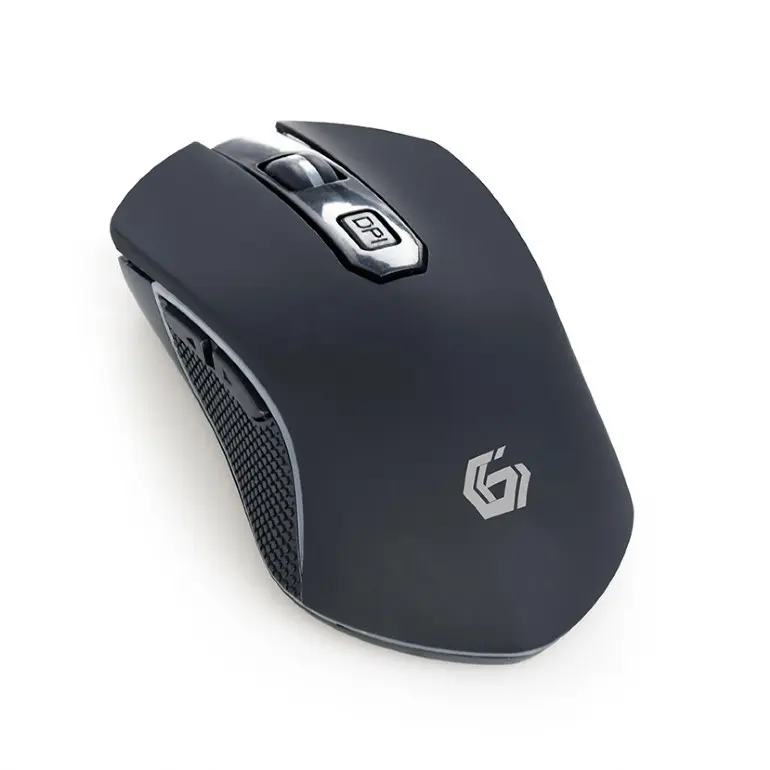 Wireless Gaming Mouse GMB MUSGW-6BL-01, 1600-3200 dpi, 6 buttons, RGB, 400mAh, Black
