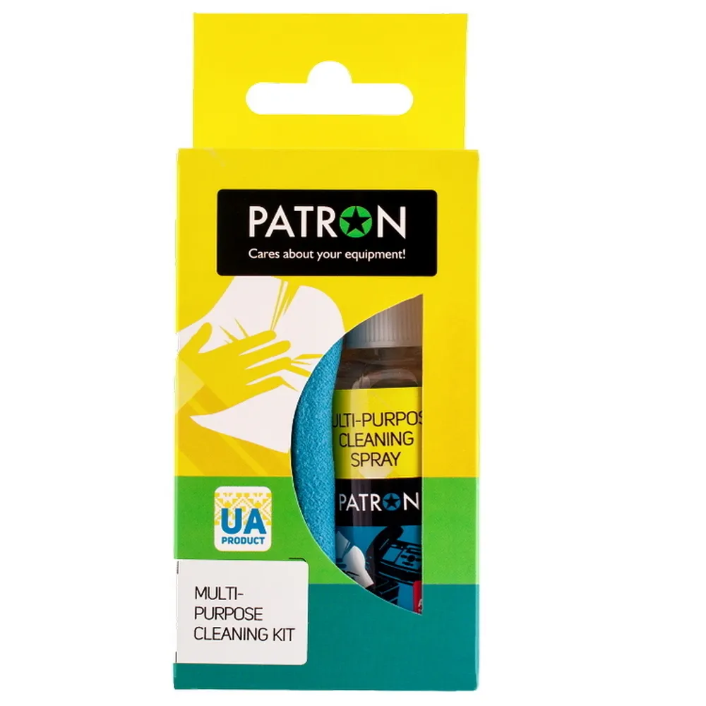 Cleaning set for screens  PATRON "F3-015" (Sprey 50ml+Wipe) Patron