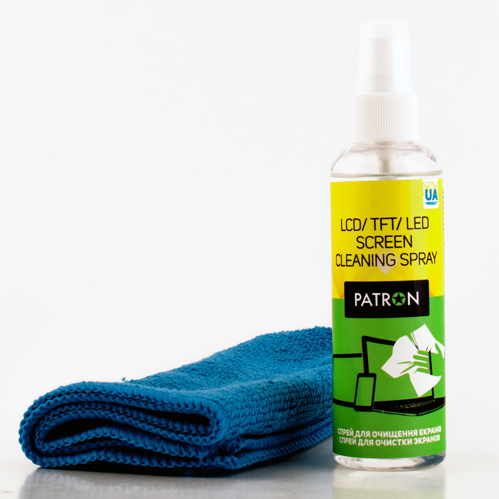 Cleaning set for screens  PATRON "F3-017" (Sprey 100ml+Wipe) Patron