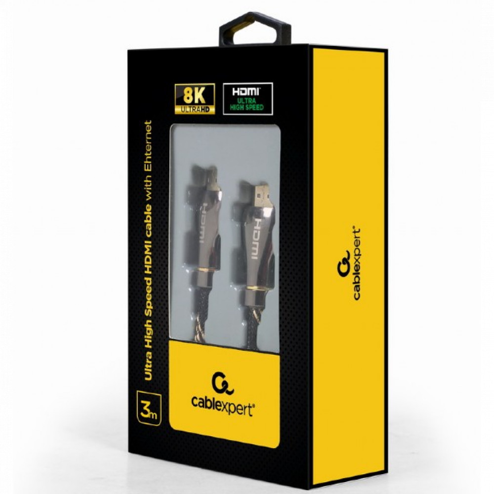 Blister retail HDMI to HDMI with Ethernet Cablexpert "Premium series",  1.0m, 4K UHD