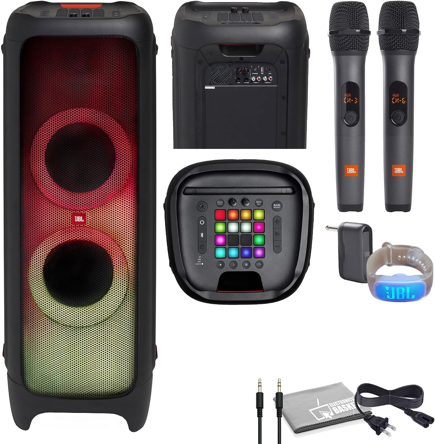 Portable Audio System JBL  PartyBox 1000
