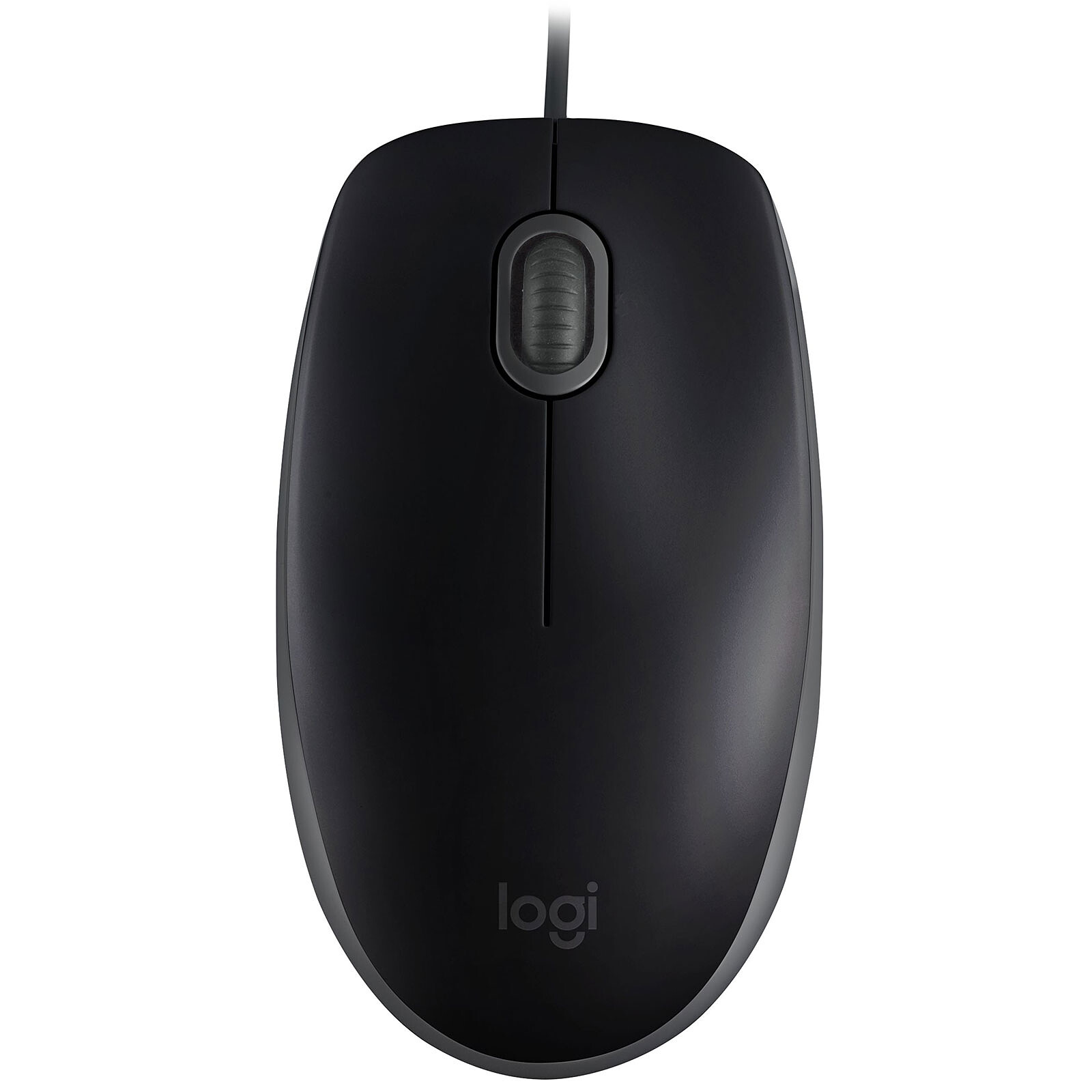 Mouse Logitech B110 Silent, 1000 dpi, 3 buttons, Ambidextrous, 85g., 1,8m, USB, Black