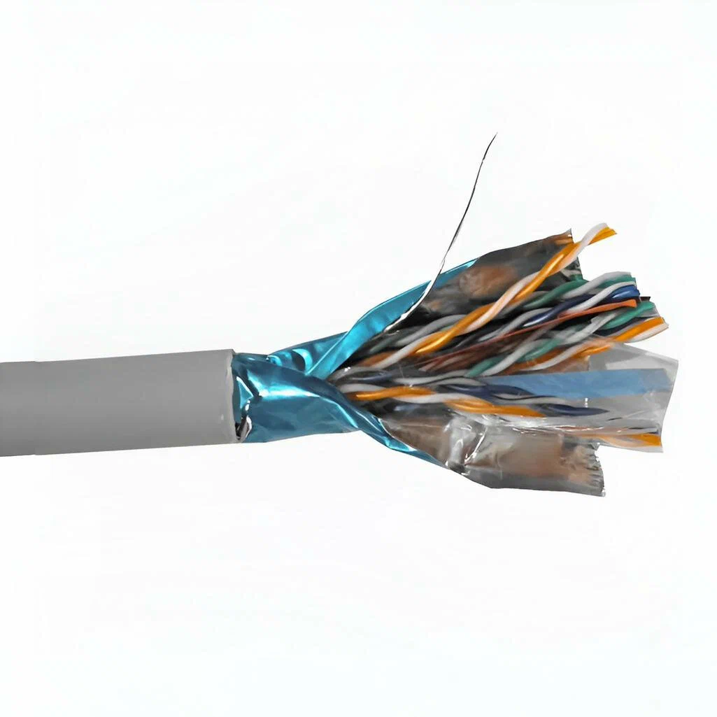 Cable FTP Cat.5e outdoor cable, 24AWG 4X2X1/0.50 COPPER, double jacket, APC Electronic, 305m