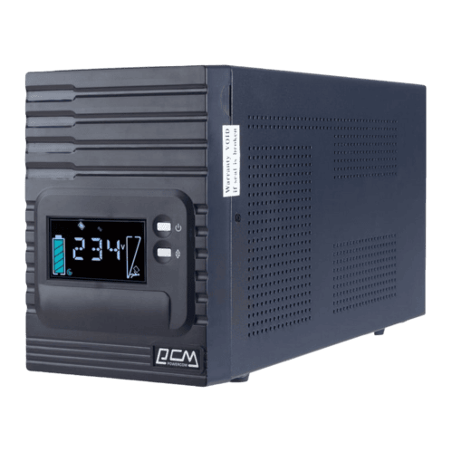 UPS PowerCom SPT-1500, 1500VA/1200W, Smart Line Interactive, Pure Sinewave, LCD, AVR, USB, SNMP, 2xSchuko
