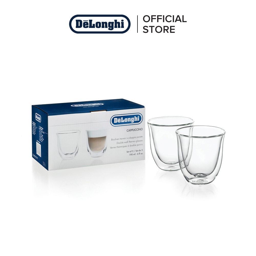 Glass cups De'Longhi DLSC311 190ml 2pcs