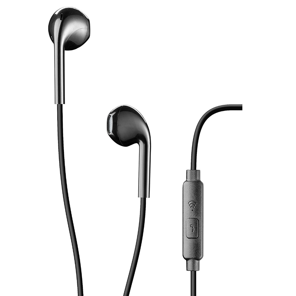 Cellular LIVE EGG-capsule earphone with mic, Blue