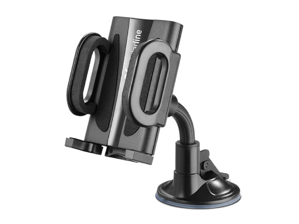 Suction Cup Car Holder Cellular, Crab Tehno, Black
