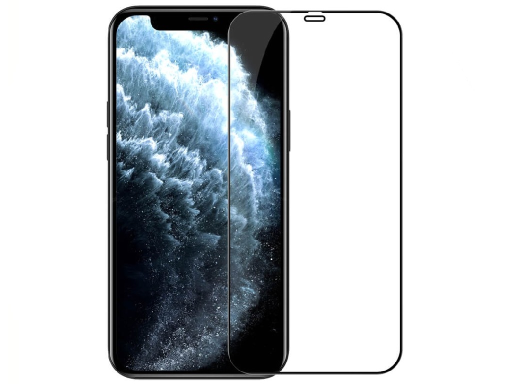 Nillkin Apple iPhone 12 | 12 Pro PC Full, Tempered Glass, Black